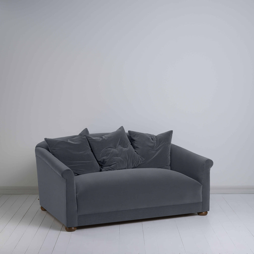  More the Merrier 2 Seater Sofa in Intelligent Velvet Mercury - Nicola Harding 