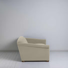  More the Merrier 2 Seater Sofa in Intelligent Velvet Moonstone, Side View - Nicola Harding 