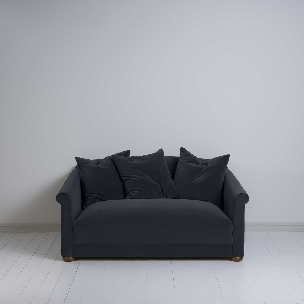  More the Merrier 2 Seater Sofa in Intelligent Velvet Onyx - Nicola Harding 