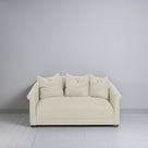  More the Merrier 2 Seater Sofa in Laidback Linen Dove, With Matching Cushions - Nicola Harding 