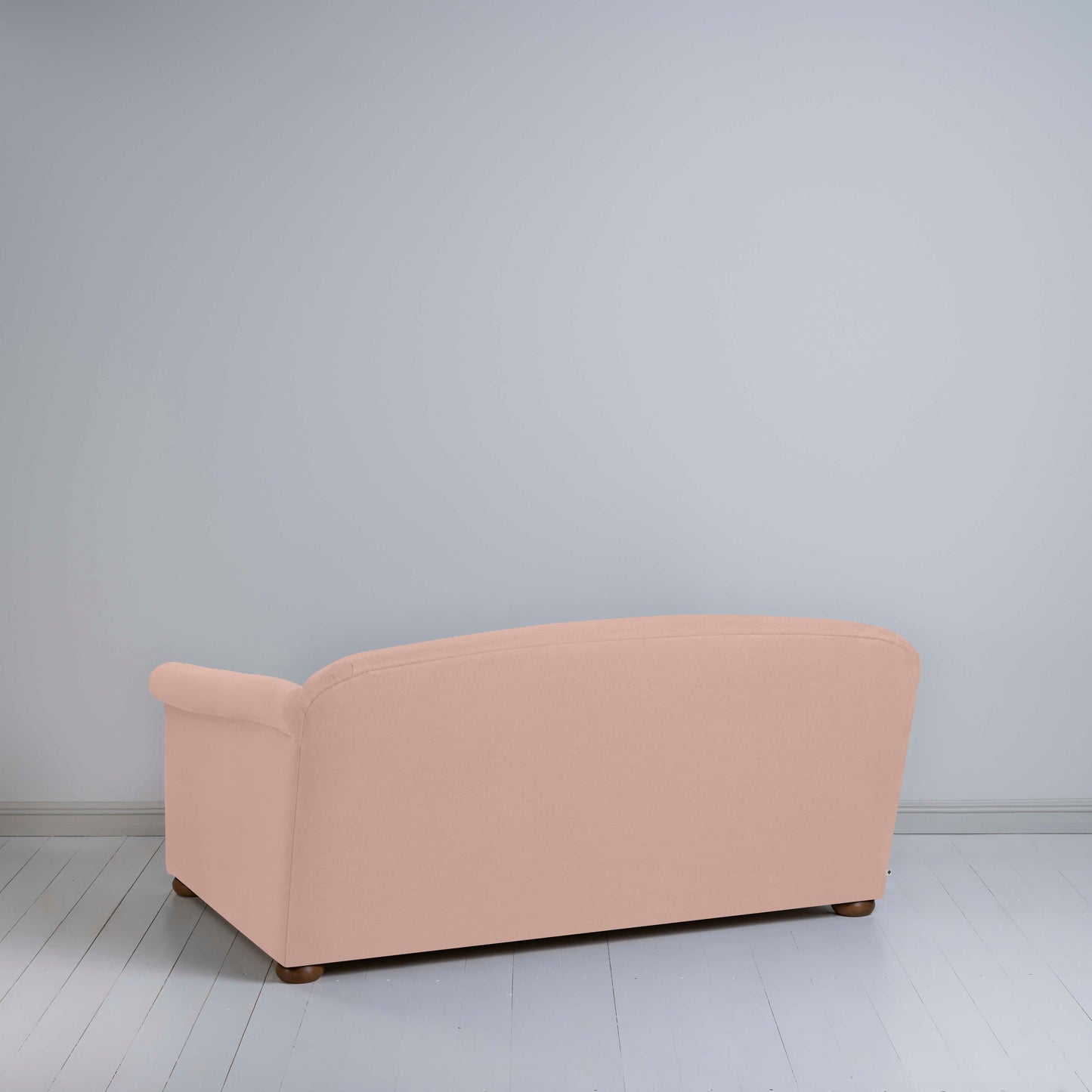 More the Merrier 2 Seater Sofa in Laidback Linen Dusky Pink - Nicola Harding