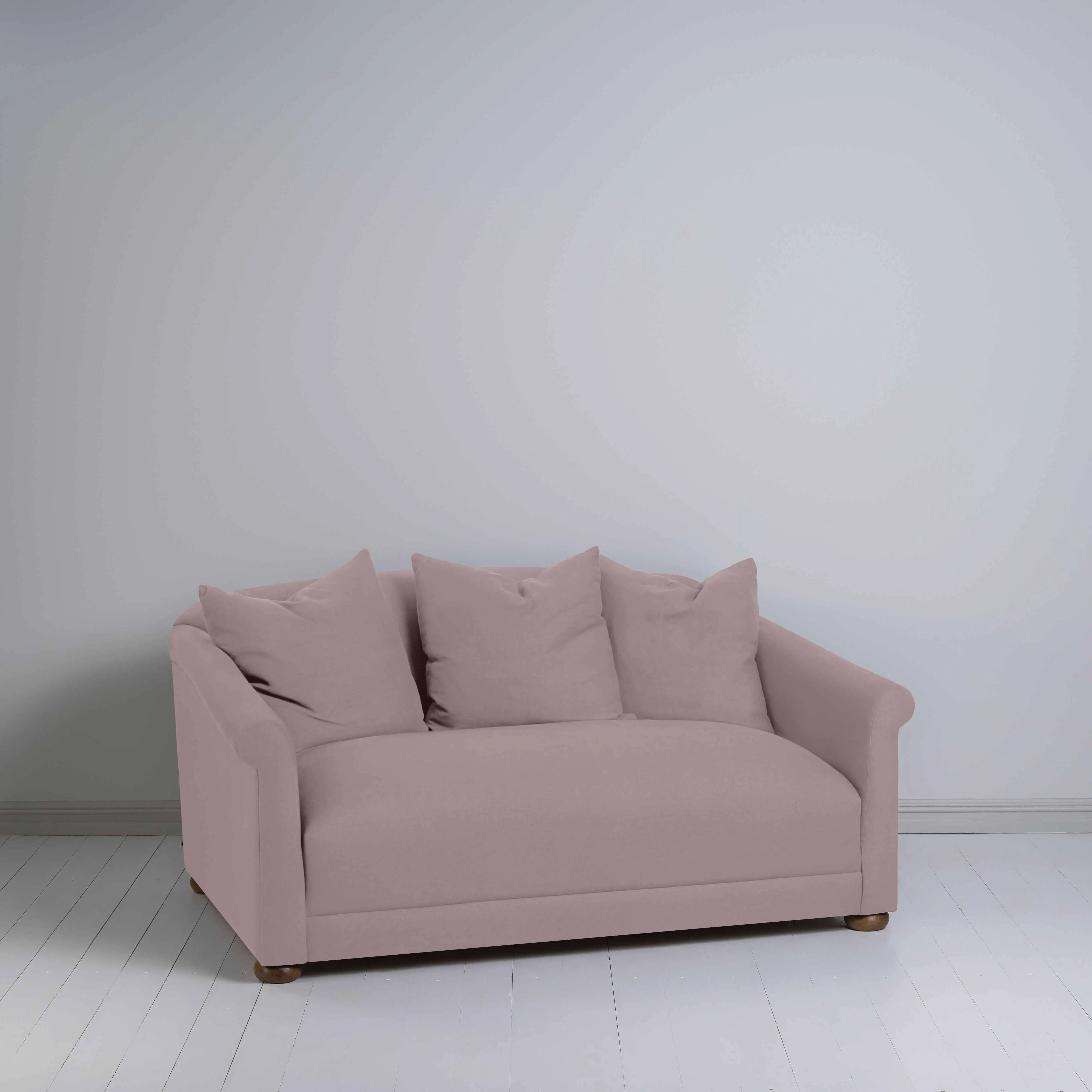  More the Merrier 2 Seater Sofa in Laidback Linen Heather - Nicola Harding 