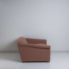  More the Merrier 2 Seater Sofa in Laidback Linen Sweet Briar, Side View - Nicola Harding 