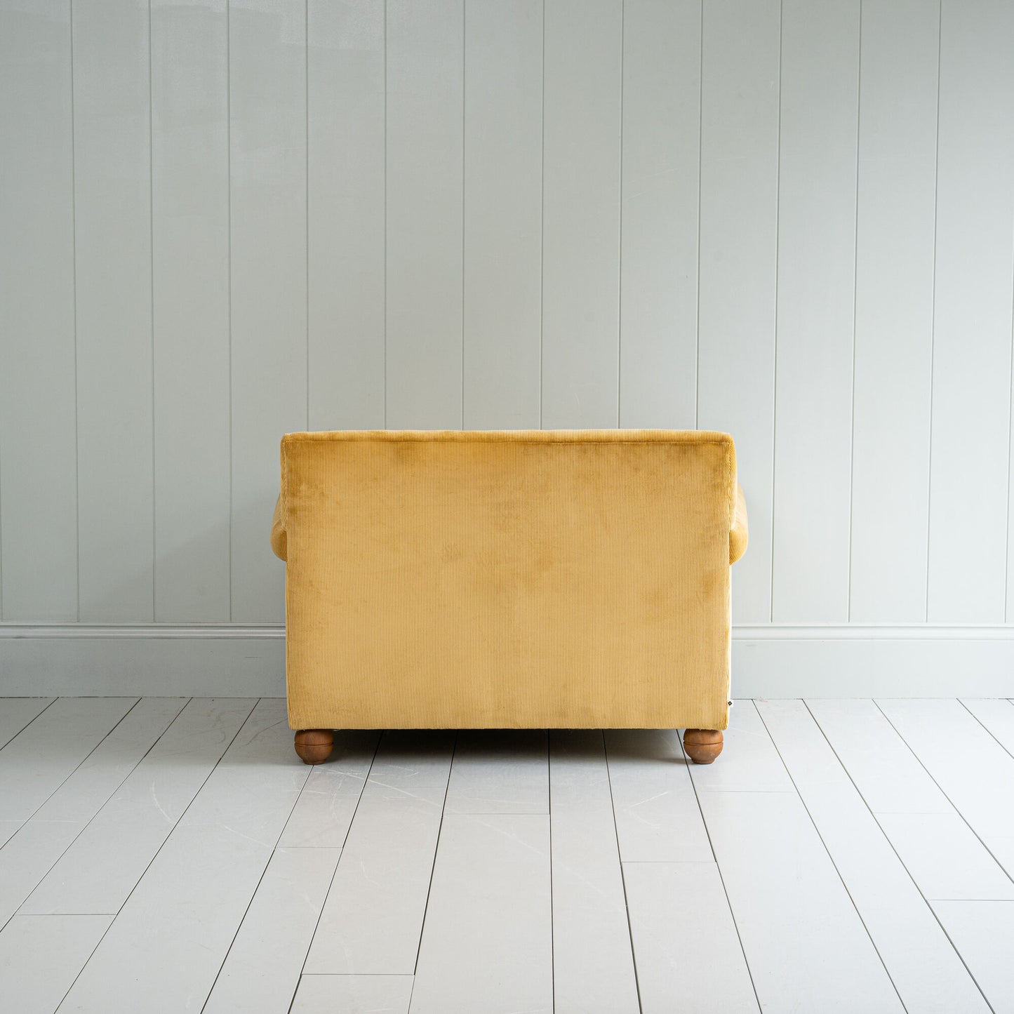 Idler Love Seat in Classic Corduroy Wheat