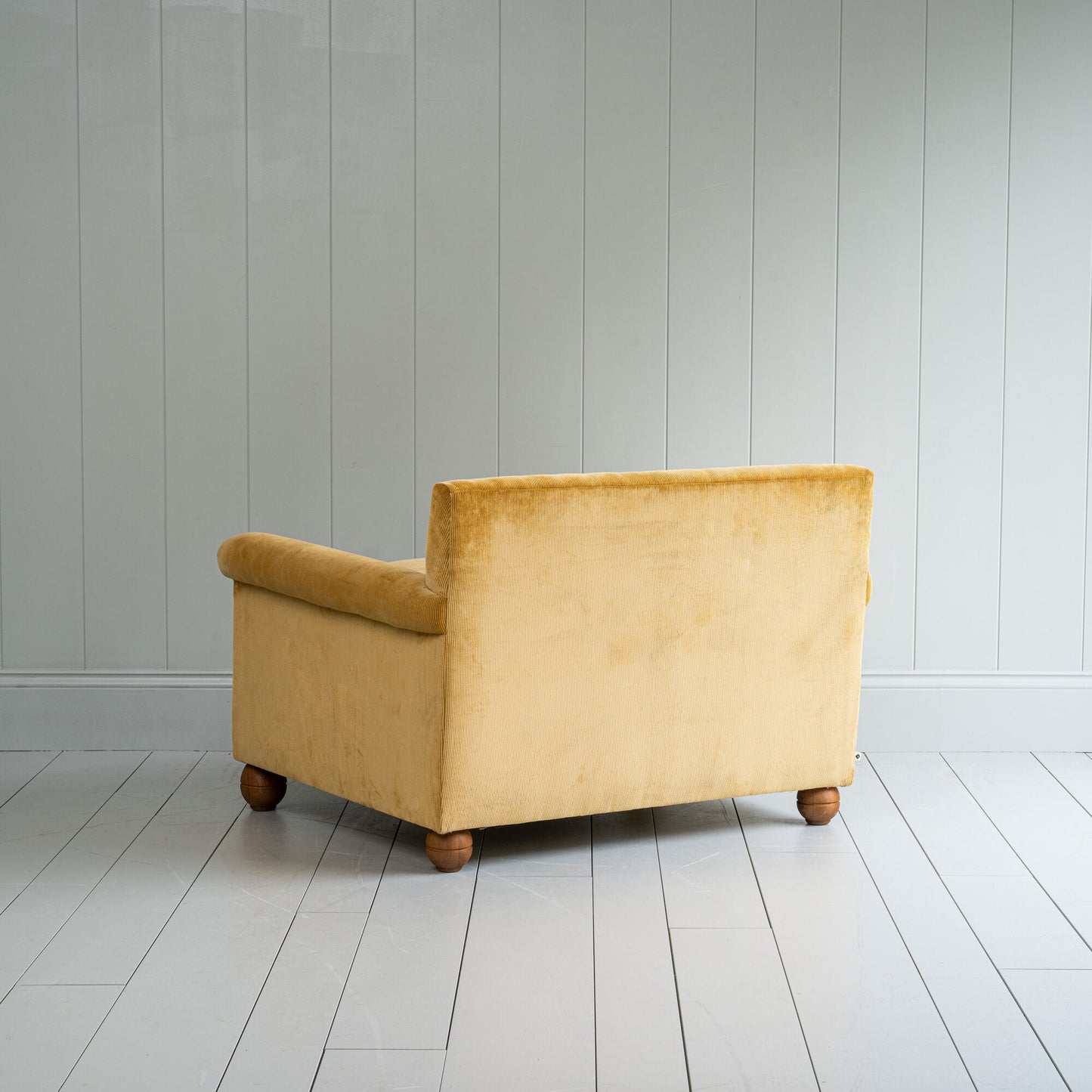 Idler Love Seat in Classic Corduroy Wheat