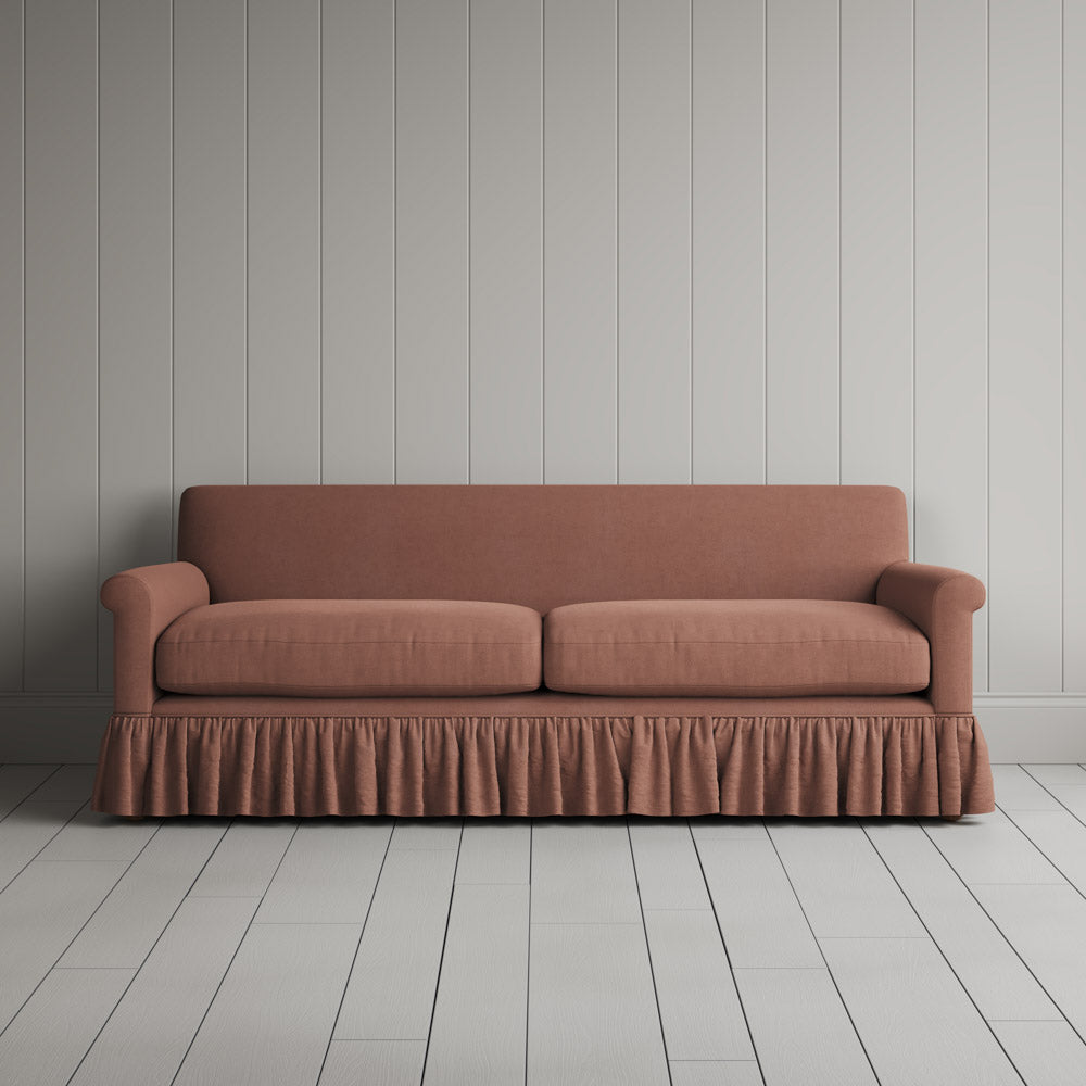  Curtain Call 3 Seater Sofa in Laidback Linen Roseberry 