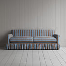 Curtain Call 3 Seater Sofa in Regatta Cotton, Blue