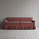 Curtain Call 3 Seater Sofa in Regatta Cotton, Flame