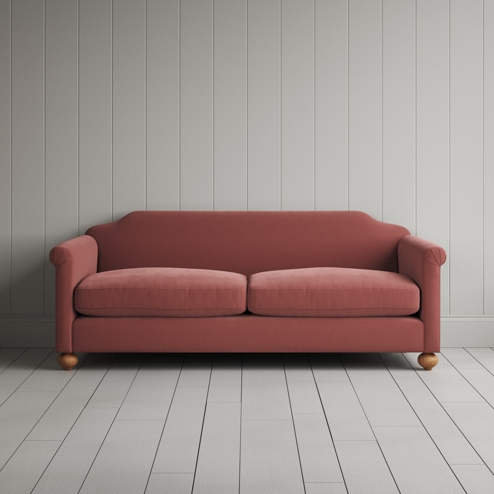  Dolittle 3 Seater Sofa in Intelligent Velvet Damson 