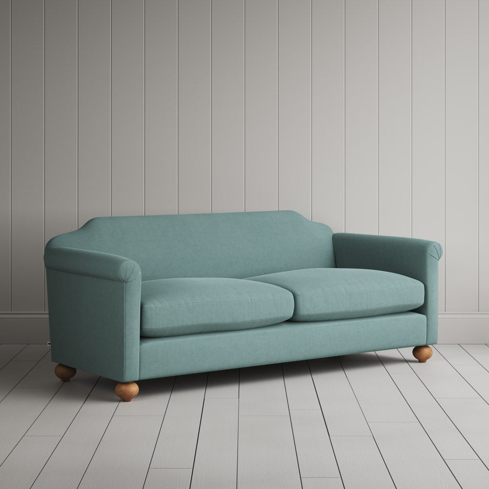  Dolittle 3 Seater Sofa in Laidback Linen Cerulean 