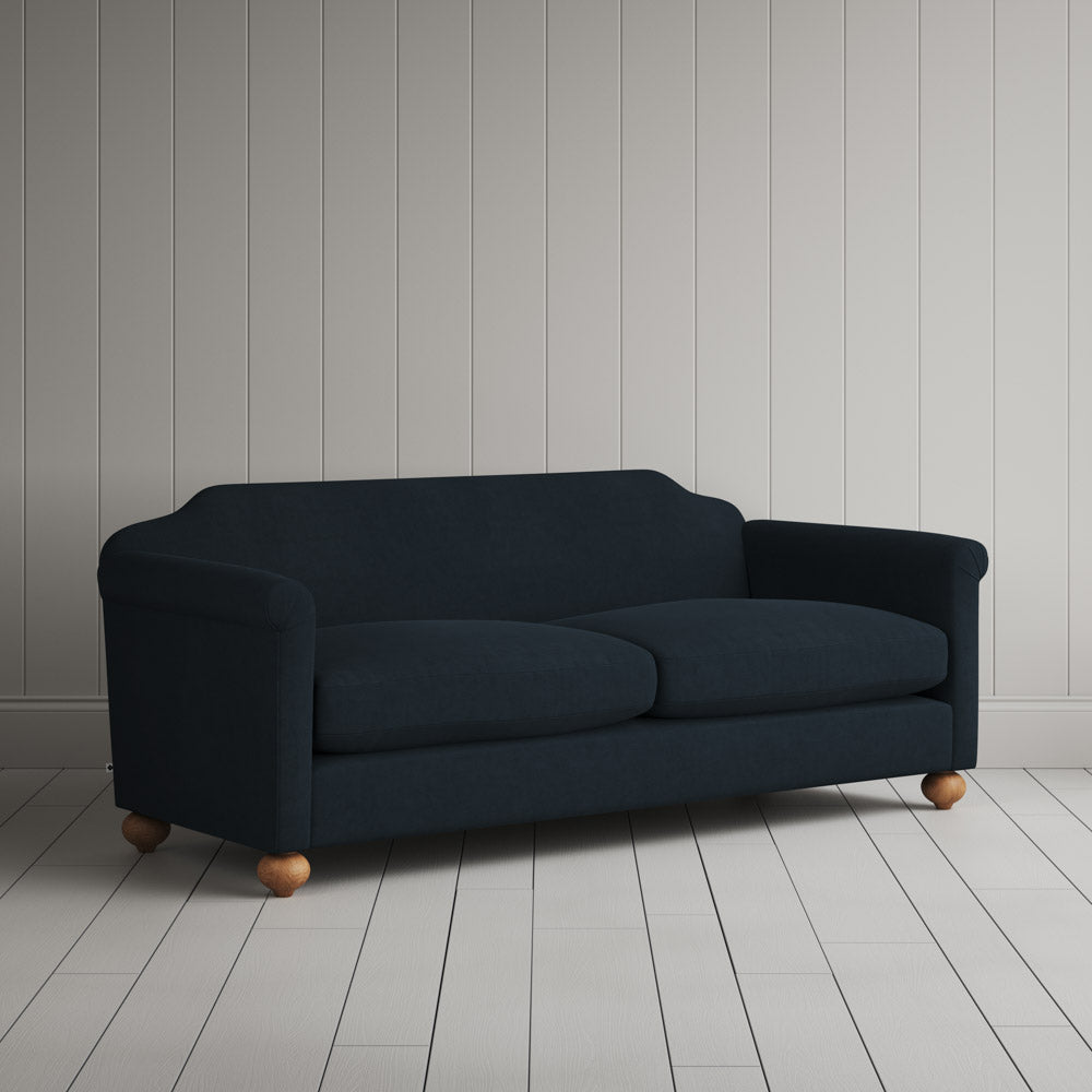  Dolittle 3 Seater Sofa in Laidback Linen Midnight 