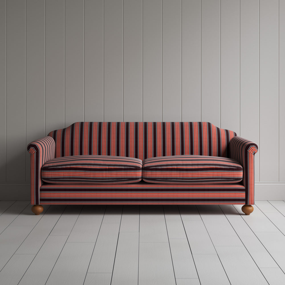  Dolittle 3 Seater Sofa in Regatta Cotton, Flame 