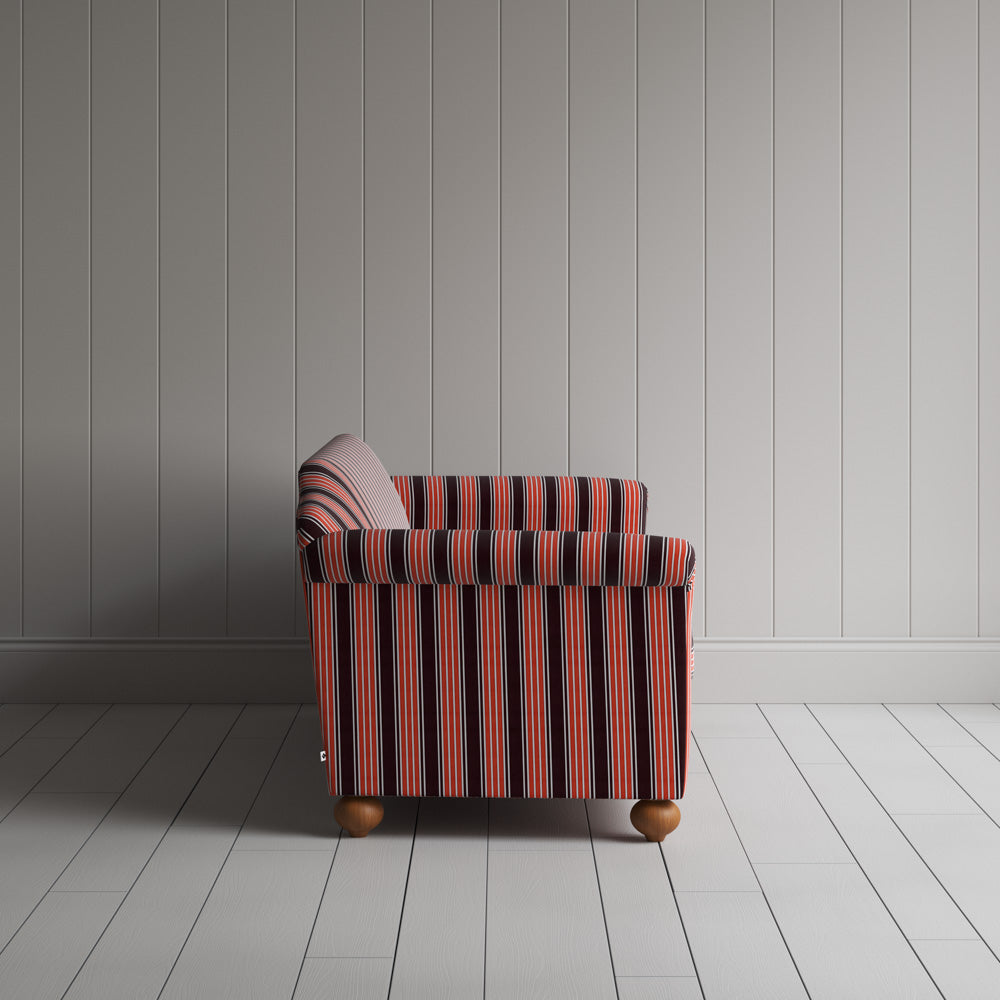  Dolittle 3 Seater Sofa in Regatta Cotton, Flame 