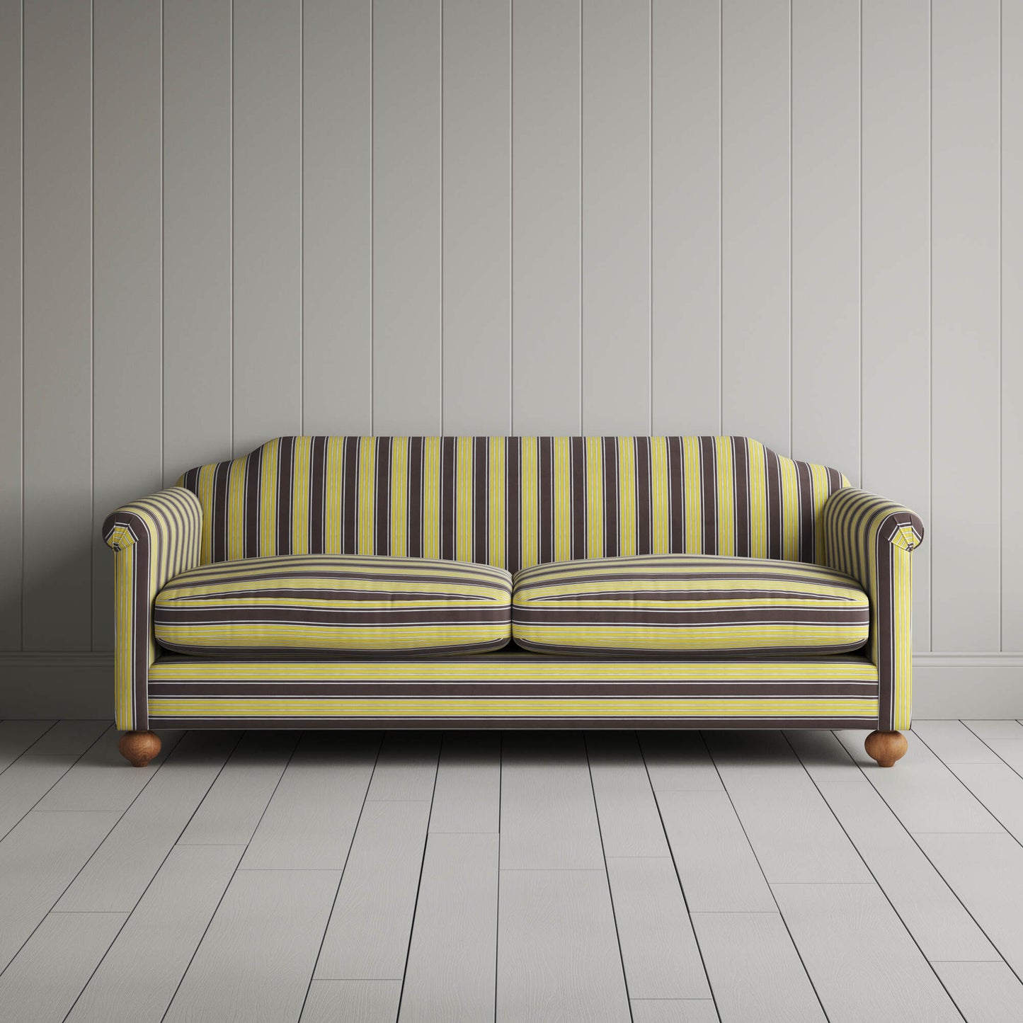 Dolittle 3 Seater Sofa in Regatta Cotton, Custard