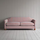Dolittle 3 Seater Sofa in Slow Lane Cotton Linen, Berry