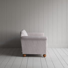 Dolittle 3 Seater Sofa in Ticking Cotton, Berry