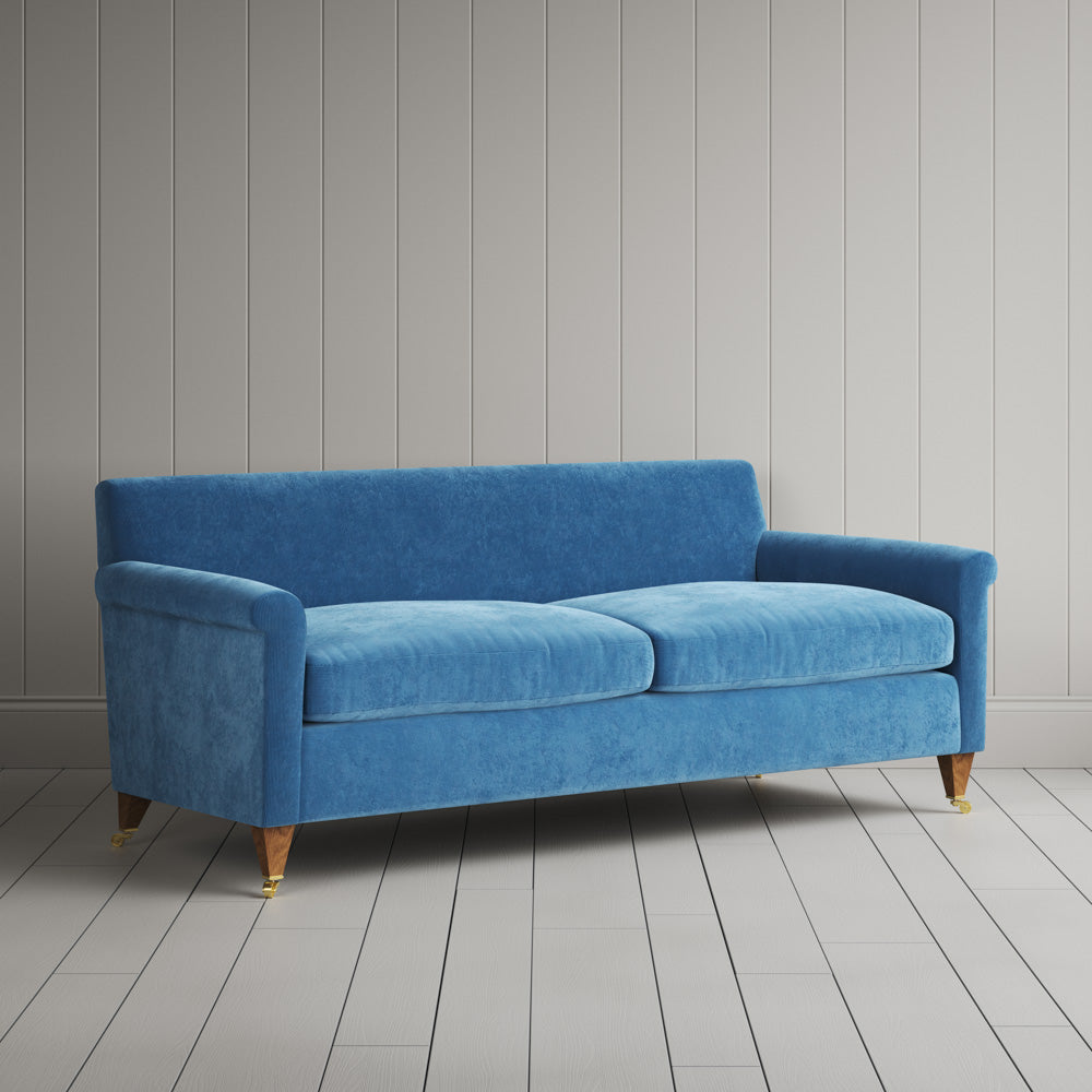 Idler 3 seater sofa in Classic Corduroy Harbour Blue - NiX
