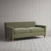 image of Idler 3 Seater Sofa in Intelligent Velvet Green Tea