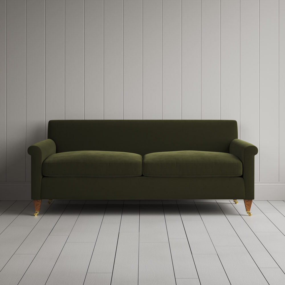 Idler 3 Seater Sofa in Intelligent Velvet Juniper