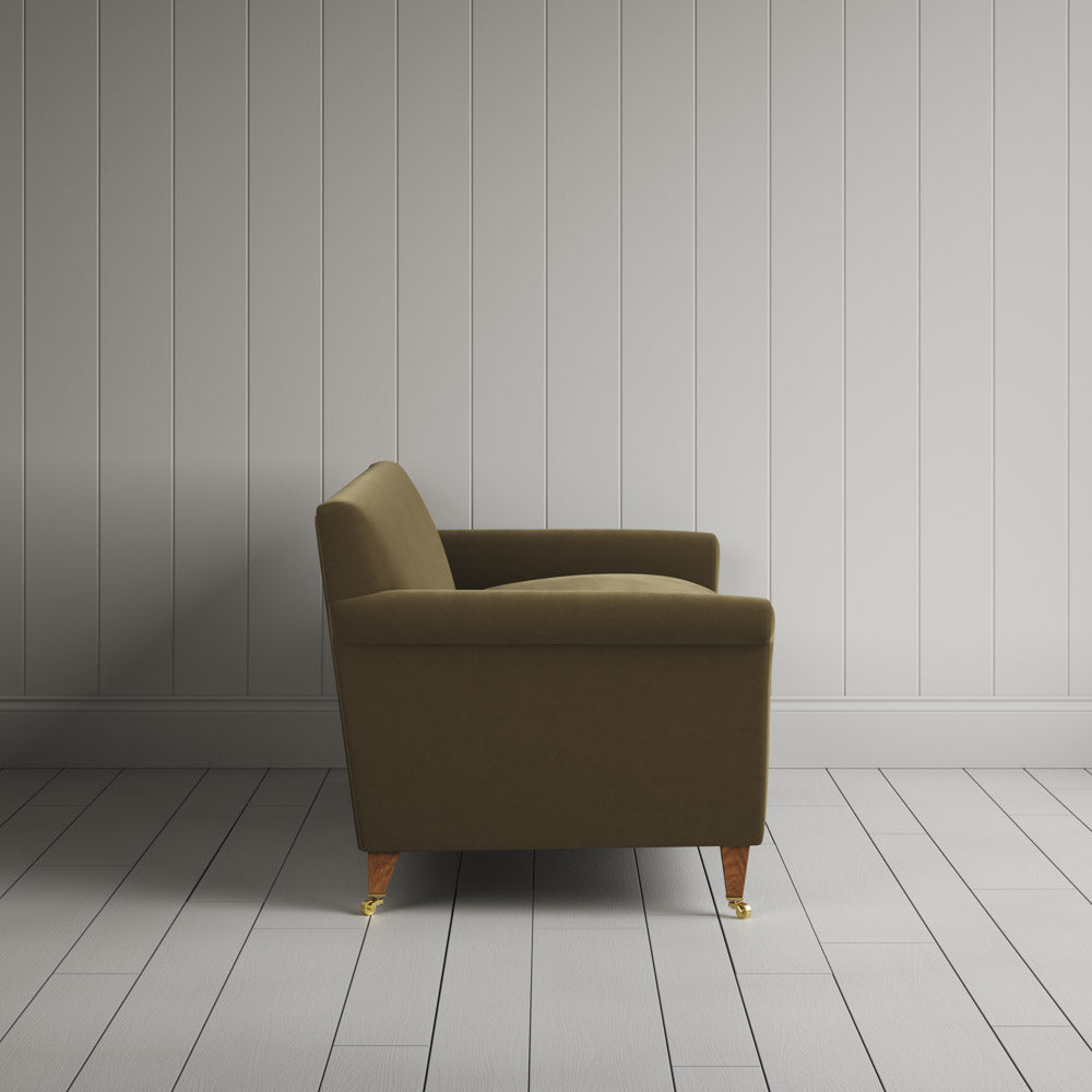 Idler 3 Seater Sofa in Intelligent Velvet Sepia 