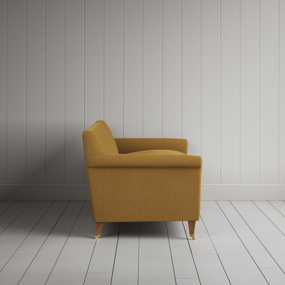  Idler 3 Seater Sofa in Laidback Linen Ochre 