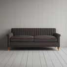 Idler 3 Seater Sofa in Regatta Cotton, Charcoal