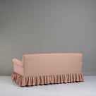 Curtain Call 3 Seater Sofa in Laidback Linen Dusky Pink Back-view - NiX 