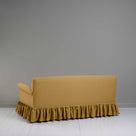  Curtain Call 3 Seater Sofa in Laidback Linen Ochre, Back View - Nicola Harding 