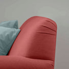  Curtain Call 3 Seater Sofa in Laidback Linen Rouge, Design Closeup - Nicola Harding 