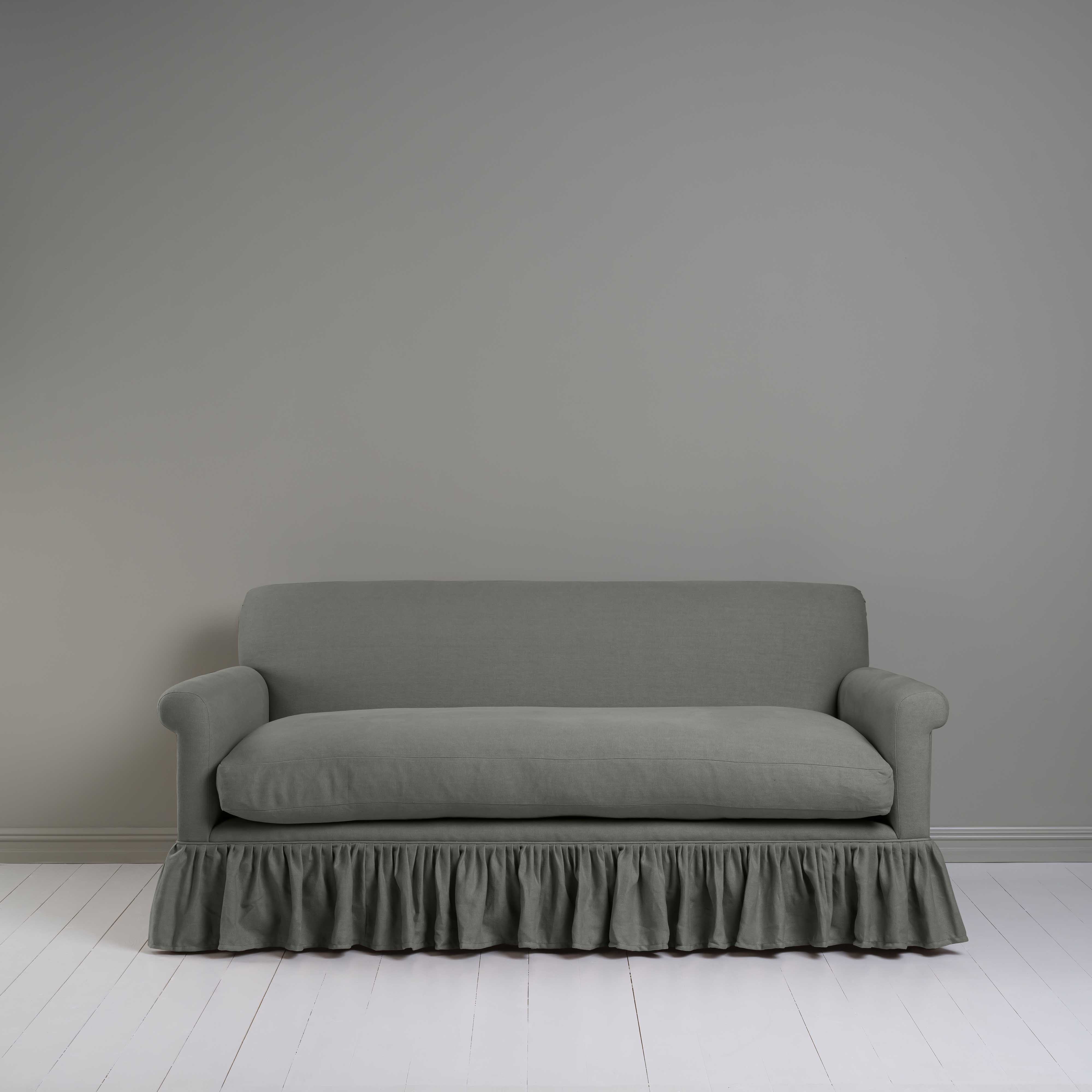  Curtain Call 3 Seater Sofa in Laidback Linen Shadow 