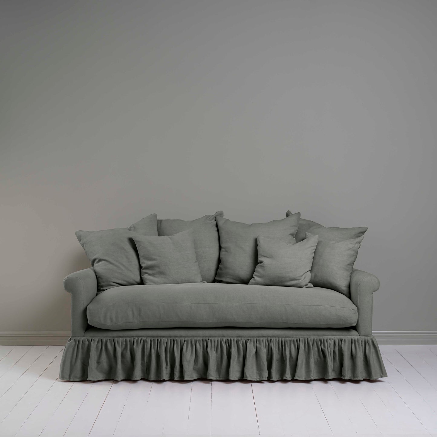 Curtain Call 3 Seater Sofa in Laidback Linen Shadow