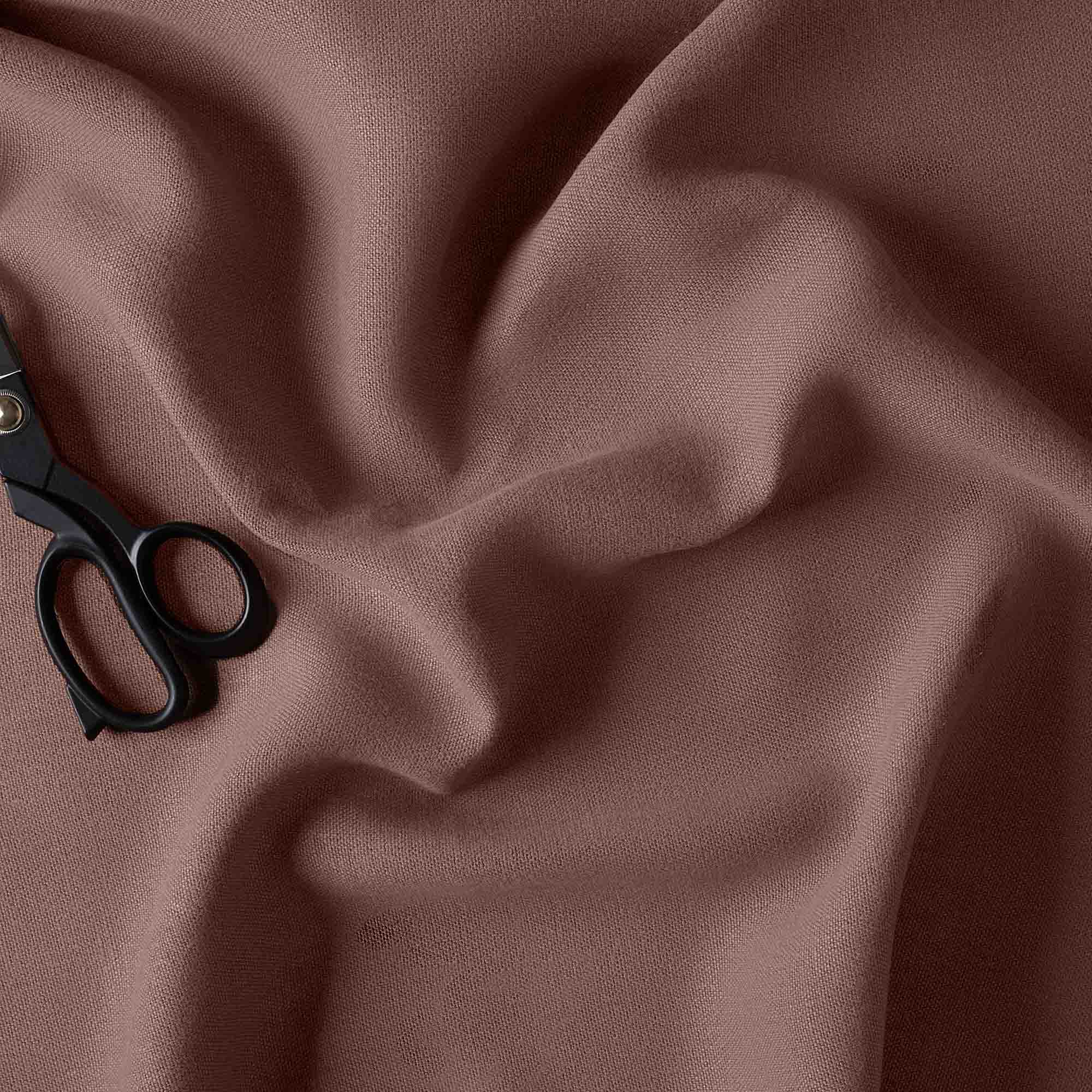  Laidback Linen Sweet Briar, Fabric With Scissor - Nicola Harding 