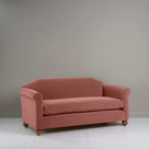  Dolittle 3 Seater Sofa in Intelligent Velvet Damson - Nicola Harding 