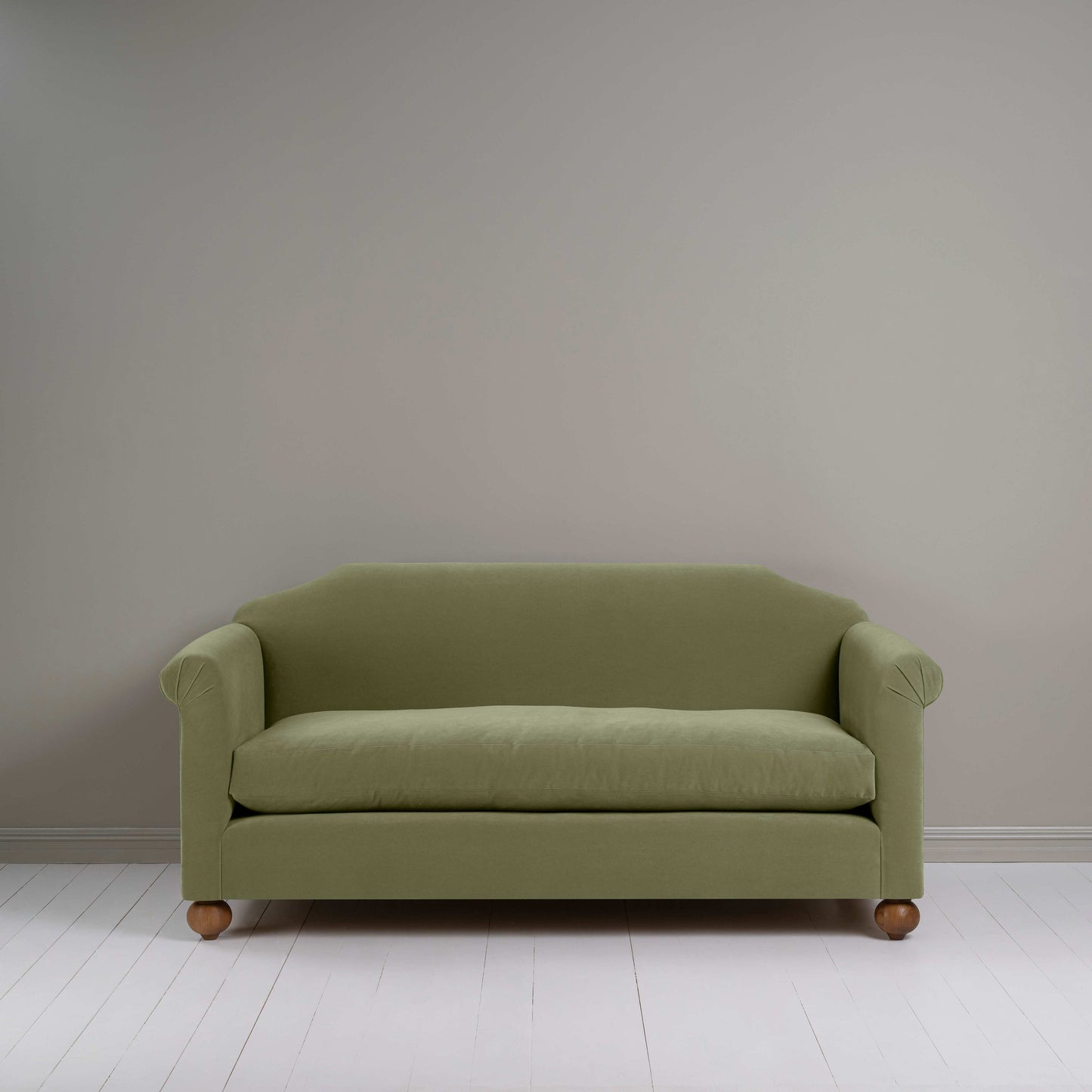 Dolittle 3 Seater Sofa in Intelligent Velvet Green Tea