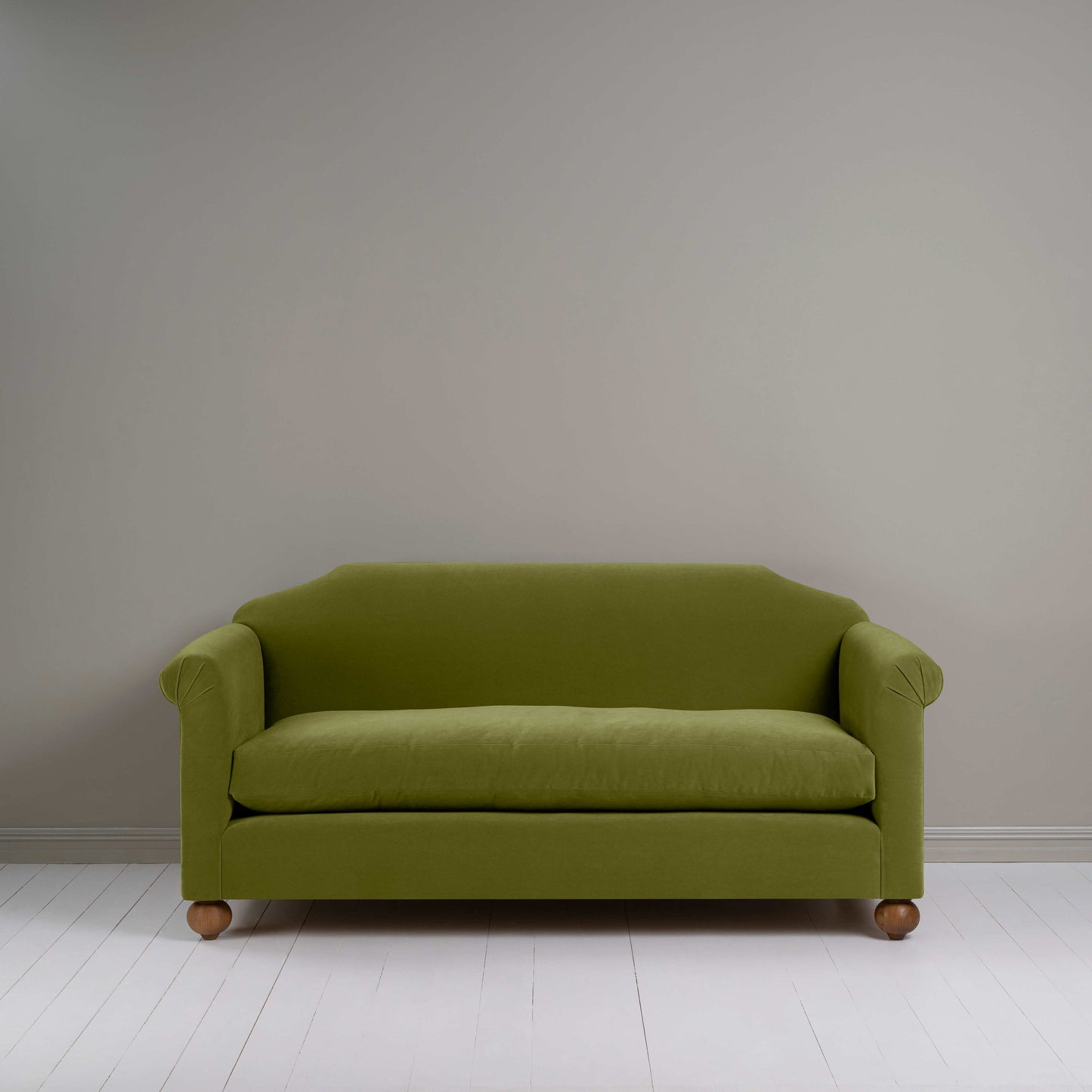 Dolittle 3 Seater Sofa in Intelligent Velvet Lawn