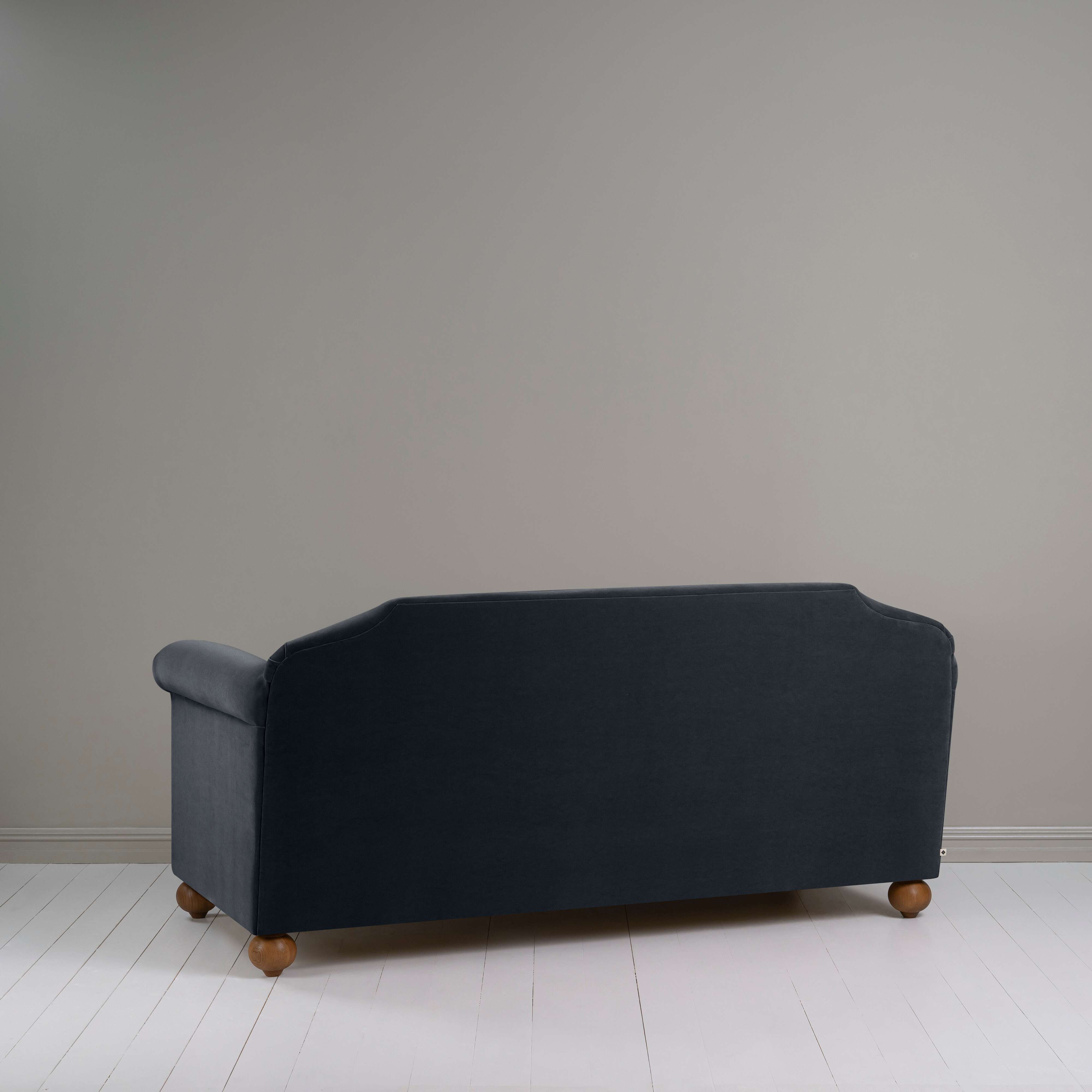  Dolittle 3 Seater Sofa in Intelligent Velvet Onyx - Nicola Harding 