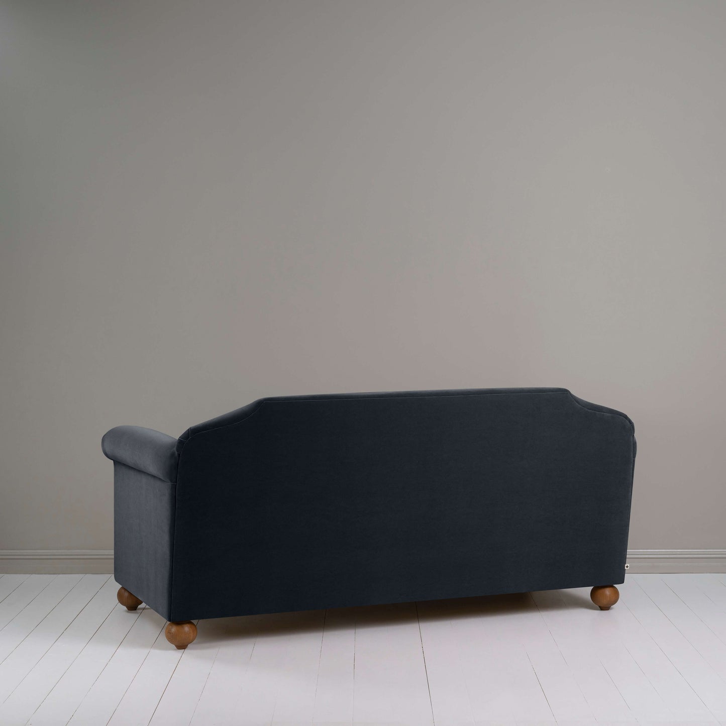 Dolittle 3 Seater Sofa in Intelligent Velvet Onyx - Nicola Harding