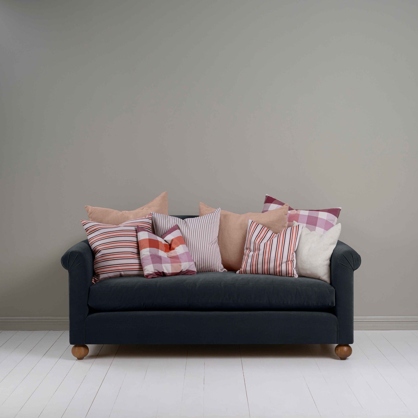 Dolittle 3 Seater Sofa in Intelligent Velvet Onyx - Nicola Harding