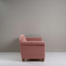  Dolittle 4 seater Sofa in Intelligent Velvet Rose, Side View - Nicola Harding 