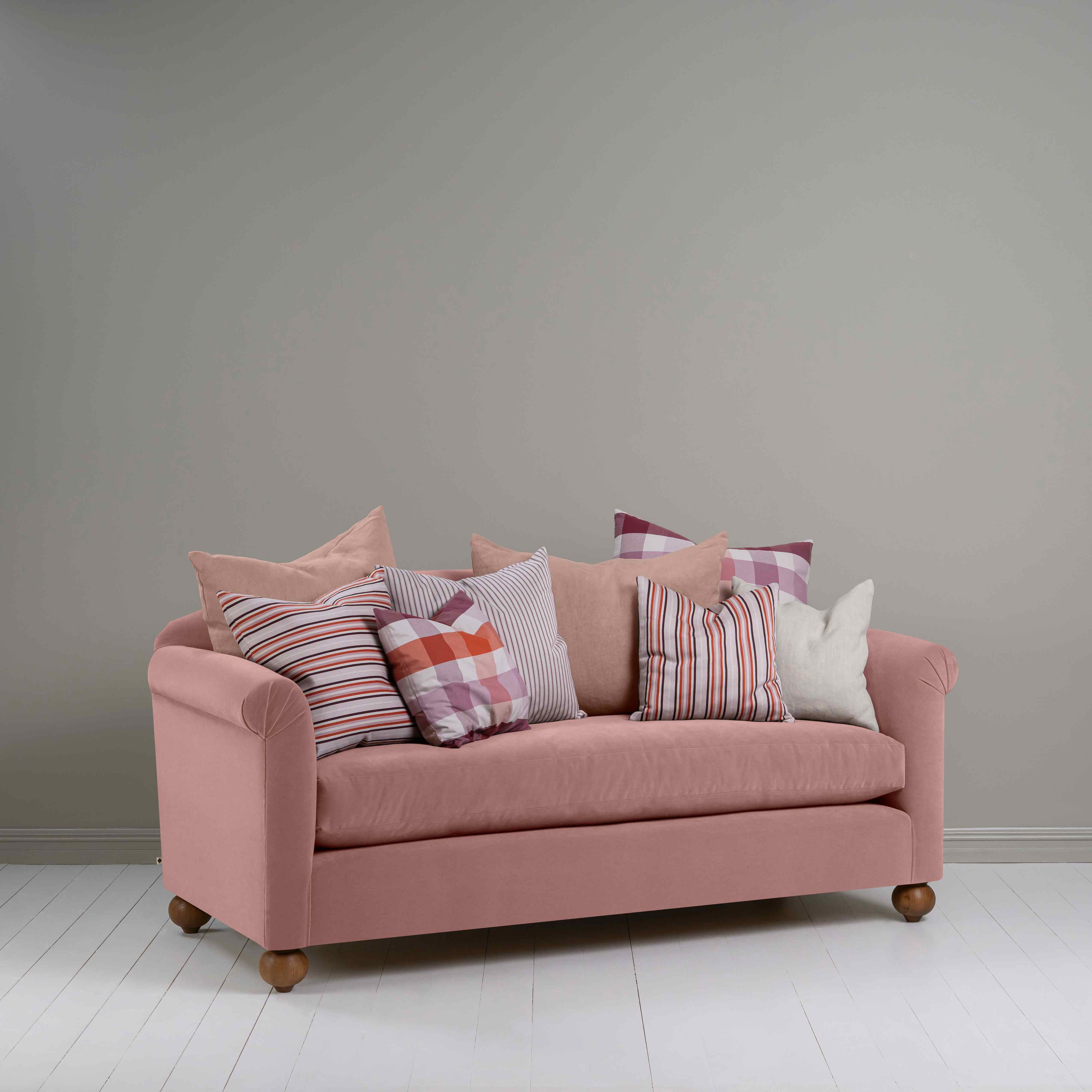  Dolittle 3 Seater Sofa in Intelligent Velvet Rose - Nicola Harding 