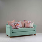  Dolittle 3-Seater Sofa in Intelligent Velvet Sea Mist, With Aesthetic NiX Cushions - Nicola Harding 