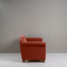  Dolittle 4 seater Sofa in Intelligent Velvet Sienna, Side View - Nicola Harding 