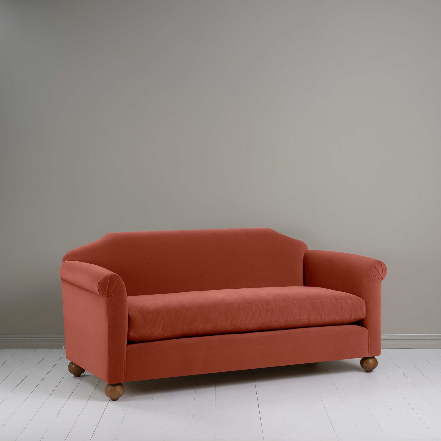 Dolittle 3 Seater Sofa in Intelligent Velvet Sienna