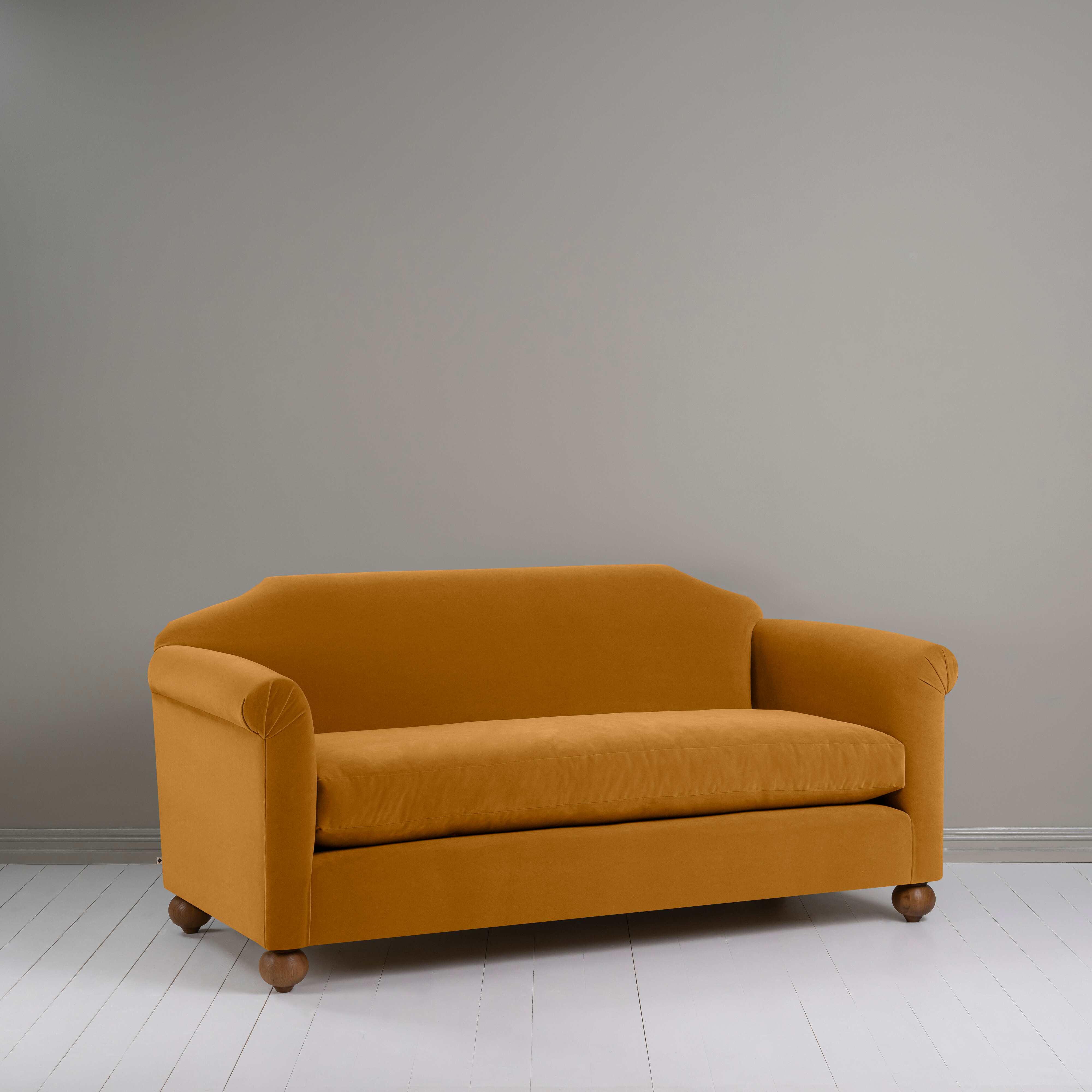  Dolittle 3 Seater Sofa in Intelligent Velvet Spice - Nicola Harding 