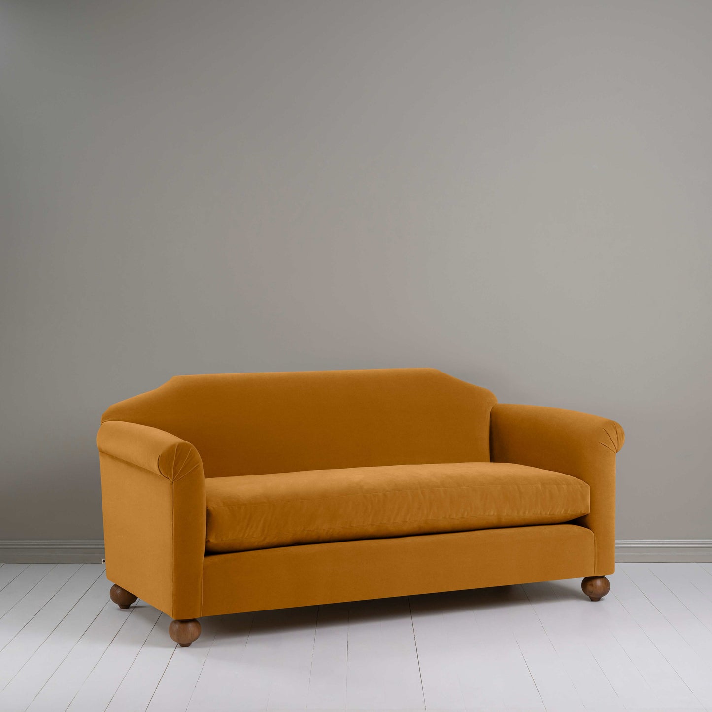 Dolittle 3 Seater Sofa in Intelligent Velvet Spice - Nicola Harding