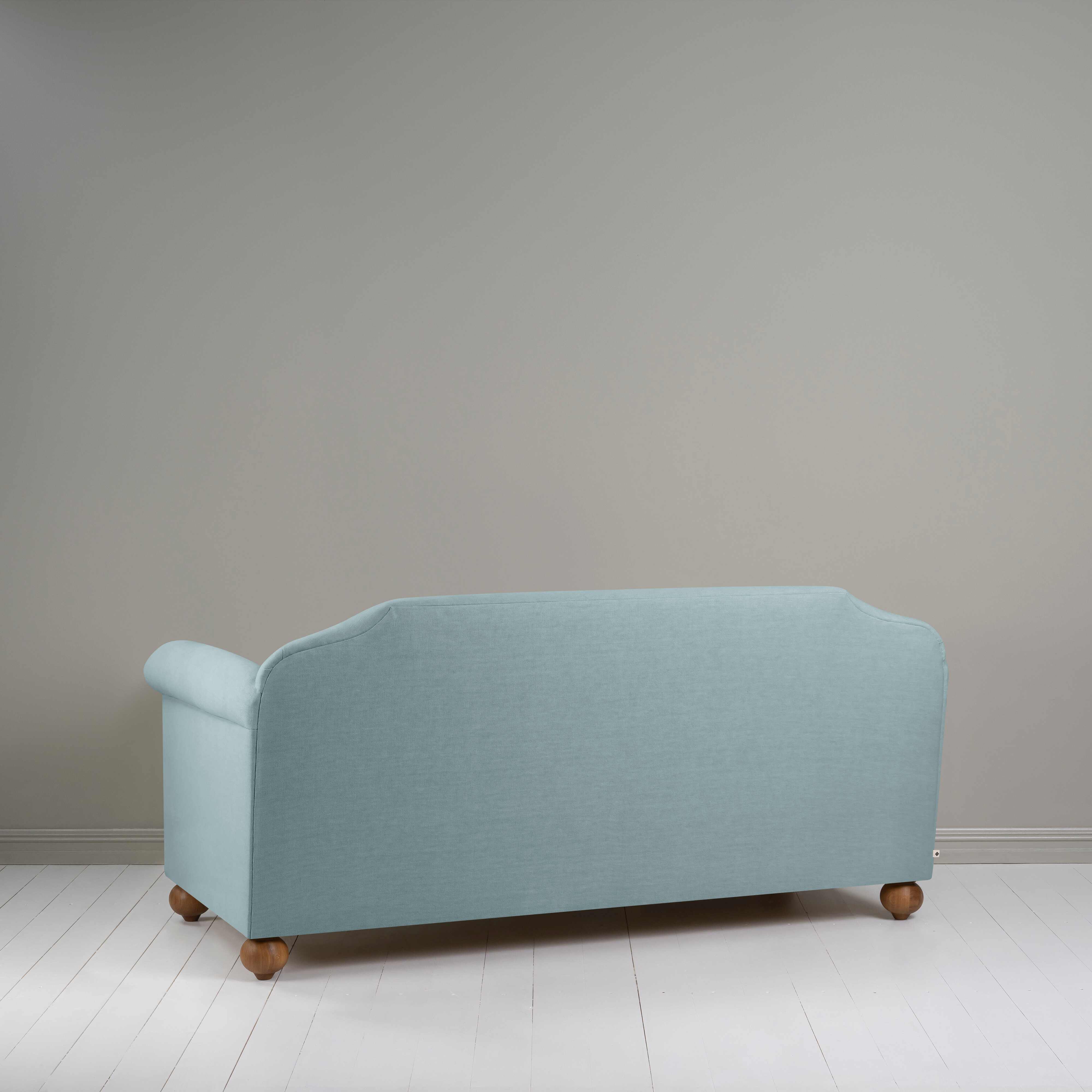  Dolittle 3 Seater Sofa in Laidback Linen Cerulean - Nicola Harding 