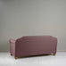 image of Dolittle 3 Seater Sofa in Laidback Linen Damson