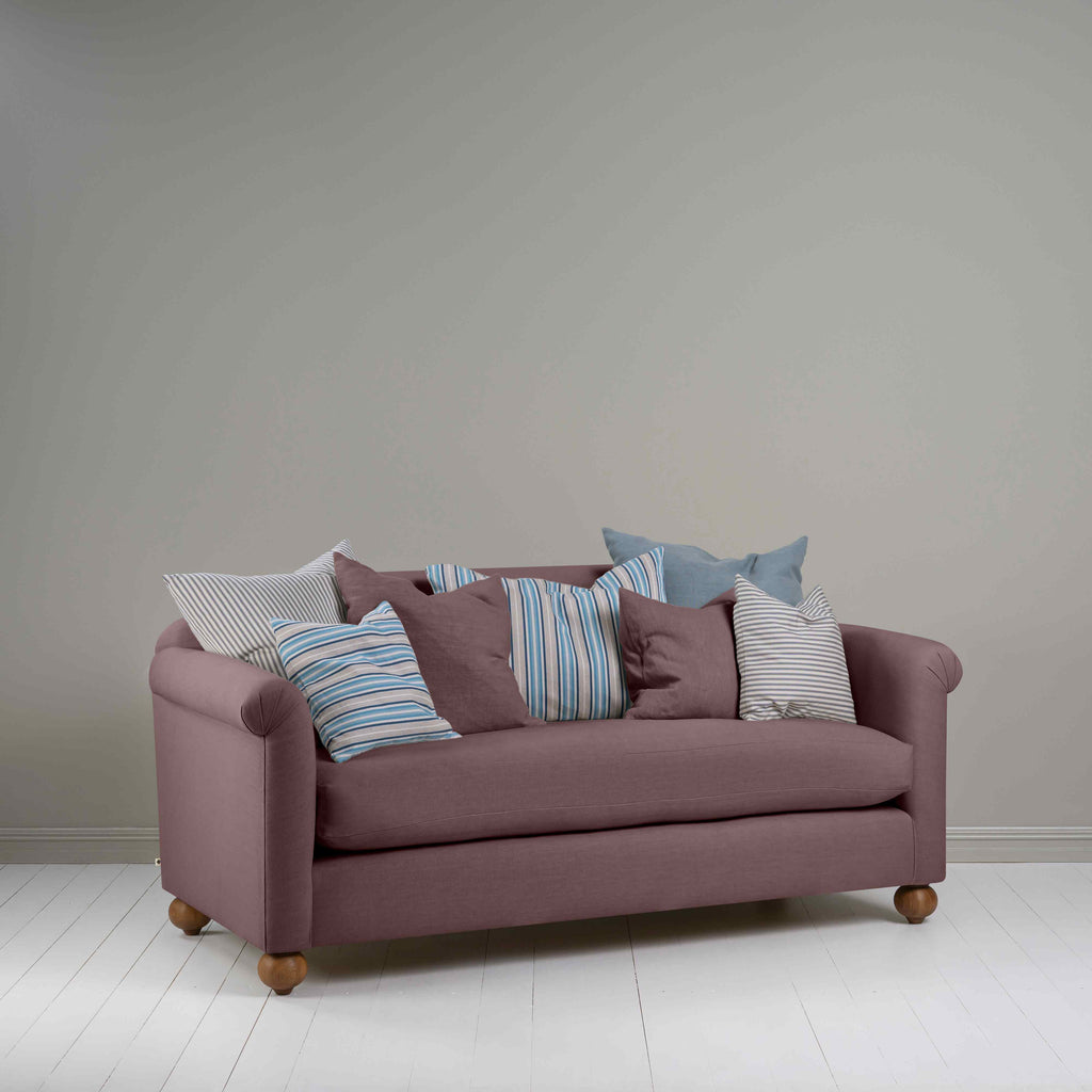  Dolittle 3 Seater Sofa in Laidback Linen Damson 