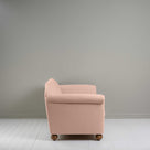  Dolittle 3-Seater Sofa in Laidback Linen Dusky Pink, Side View - Nicola Harding 
