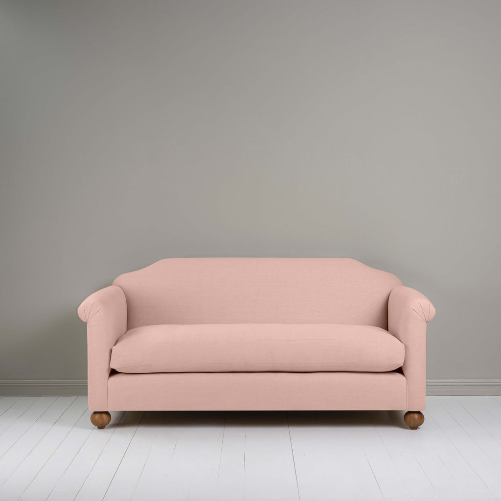  Dolittle 3 Seater Sofa in Laidback Linen Dusky Pink 